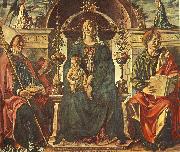 COSSA, Francesco del Madonna with the Child and Saints dfg